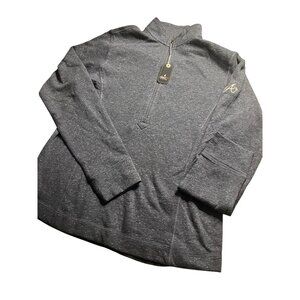 NWT Johnnie-o Kennedy Blue Navy long sleeve 1/4 zip Pullover sz medium